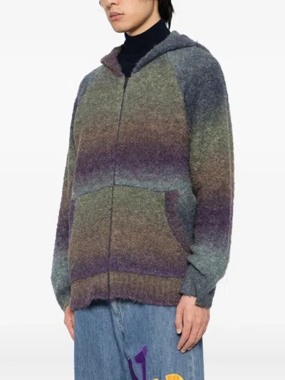 Izzue Gradient-effect Hoodies In Purple