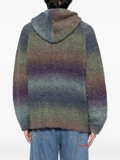 Izzue Gradient-effect Hoodies In Purple