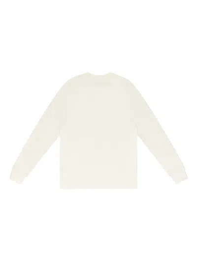 Aimé Leon Dore Washed Chino Long-sleeves T-shirt In White