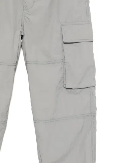 Izzue Logo-print Trousers In Gray