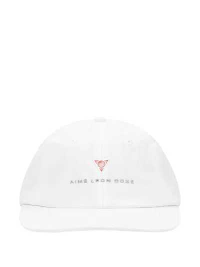 Aimé Leon Dore New Balance Chino Logo-detail Hat In White