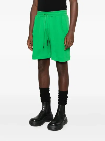 Notrainproof Drawstring-waist Track Shorts In Green