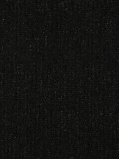 Marni Fringed-edge Scarf In Black