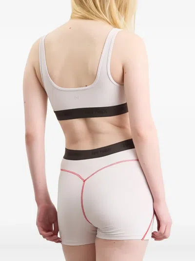 On Square-neck Sports Bra In Pink