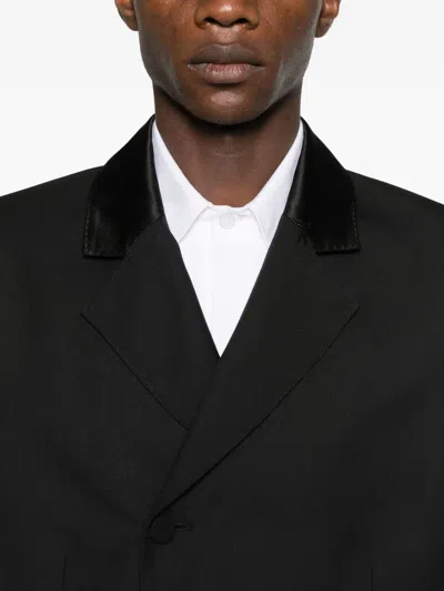 Notrainproof Notched-lapel Blazer In Black