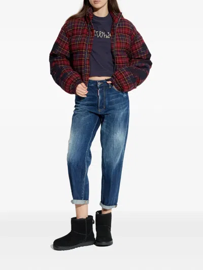 Dsquared2 Distressed-effect Jeans In Blue