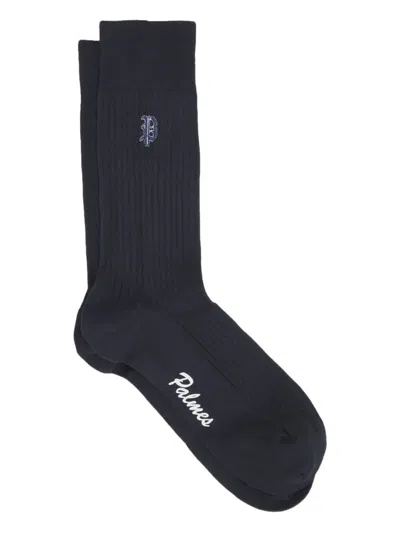 Palmes Olde Socks In Blue
