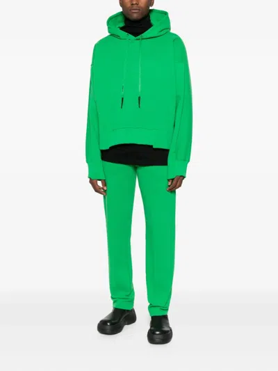 Notrainproof Pressed-crease Trousers In Green