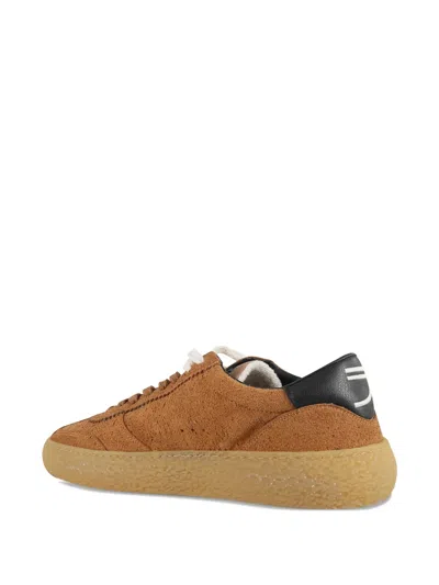 Puraai Vintage-inspired Sneakers In Brown