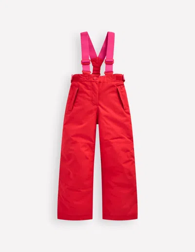 Boden All Weather Waterproof Pants Poppy Red  In Red