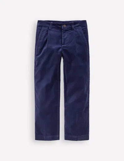 Boden Smart Tailored Pants Navy Velvet