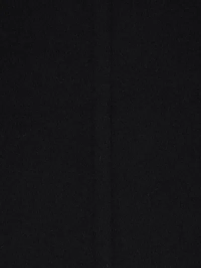 Saint Laurent Double Breasted Jacket Notched Lapel In Black