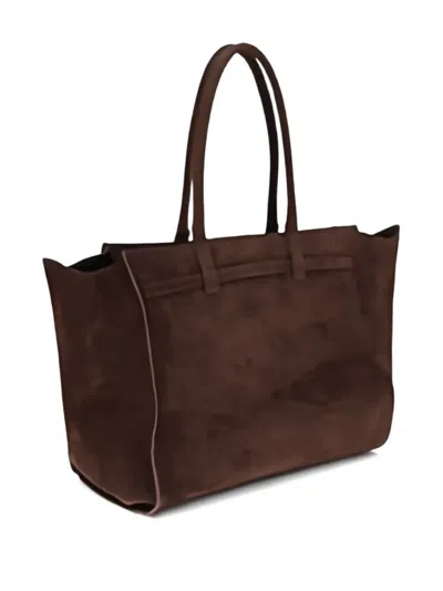 Benedetta Bruzziches Mame Weekend Shoulder Bag In Brown