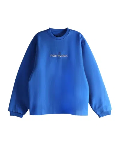Ader Error Logo Sweatshirt In Blue