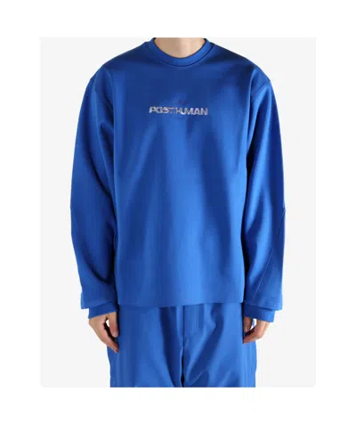 Ader Error Logo Sweatshirt In Blue