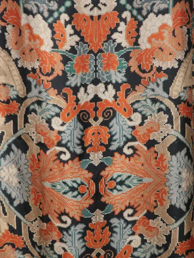 Pierre-louis Mascia Geometric-pattern Maxi Dress In Multi