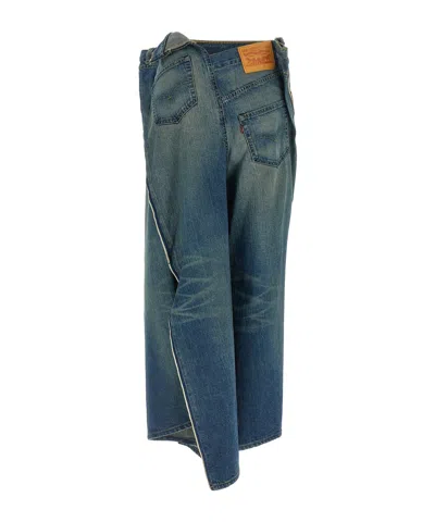 Junya Watanabe Levi's® Collaboration Denim Trousers In Multi