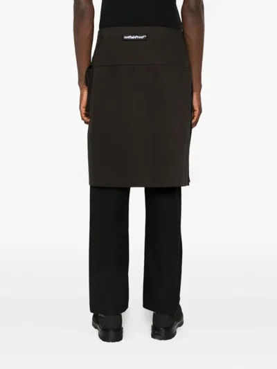 Notrainproof Pleat-detail Kilt In Black