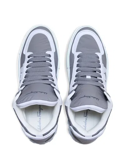 Ferragamo Alta Sneakers In Purple