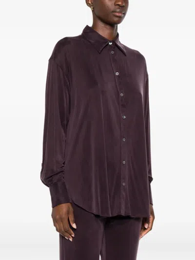 Rrd Buttoned Cotton Shirt In Brown