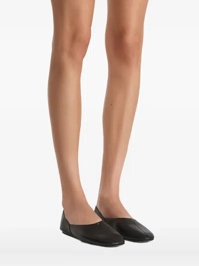 Khaite Jane Flat Ballerinas In Black