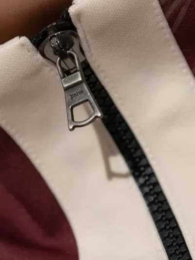 Palm Angels Chevron Zip Knitwear In Multi