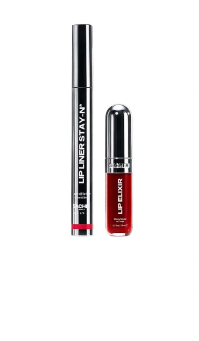 Sacheu Lip Liner Stay-n & Lip Elixir Bundle Line & Shine