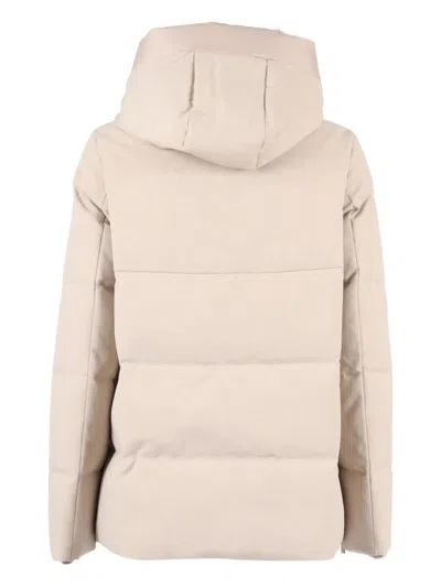 Duno Lottie Hooded Jacket In Brown