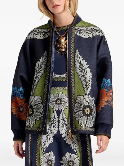 La Doublej Brooklyn Bomber Jacket In Multi