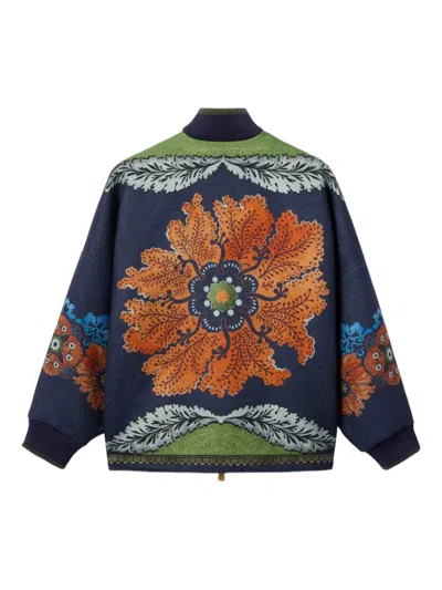 La Doublej Brooklyn Bomber Jacket In Multi