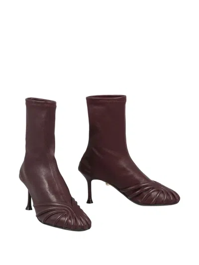 IMAN 皮质笼形及踝靴（9.5厘米）