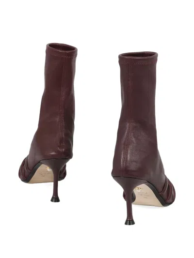 IMAN 皮质笼形及踝靴（9.5厘米）