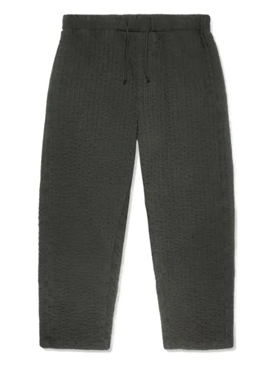 Craig Green Textured Drawstring Trousers In Green