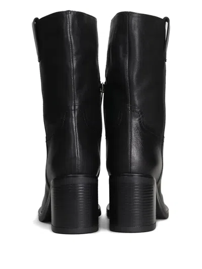 Carmens Mia Block-heel Boots In Black