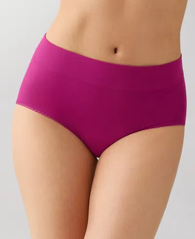 Wacoal Feeling Flexible Seamless Brief In Purple