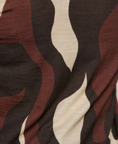 Sanctuary Perfect Notch Print Long Sleeve T-shirt In Multi