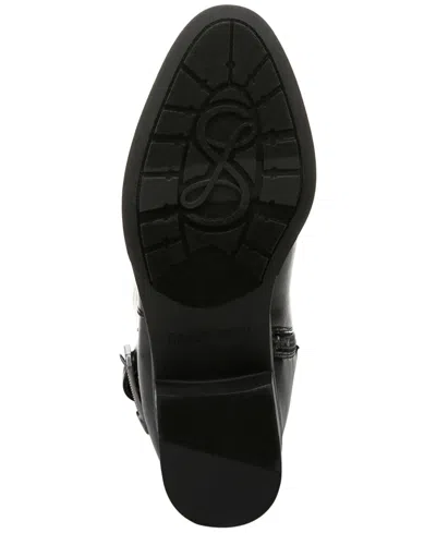Sam & Libby Sam Libby Womens Percy Regular Calf Knee High Riding Boots Regular Wide Calf In Black