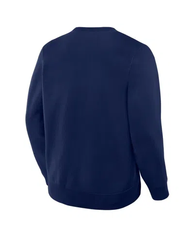 Fanatics Men's Navy Notre Dame Fighting Irish Strength In Unity Legacy Pullover Sweatshirt In Blue