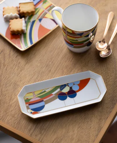 Noritake Frank Lloyd Wright March Balloons Octagonal Plate In Multi