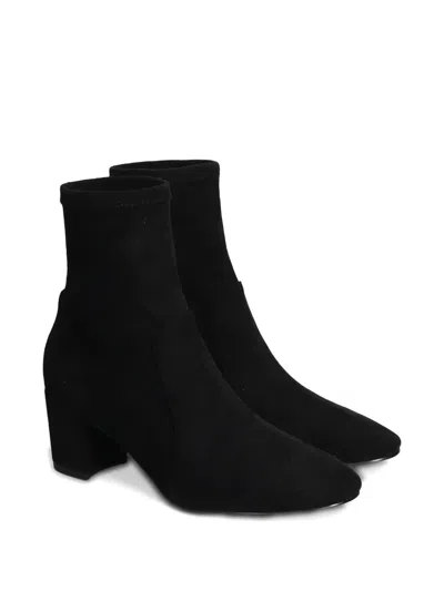 Bibi Lou 60mm Pointed Block-heel Boots In Black