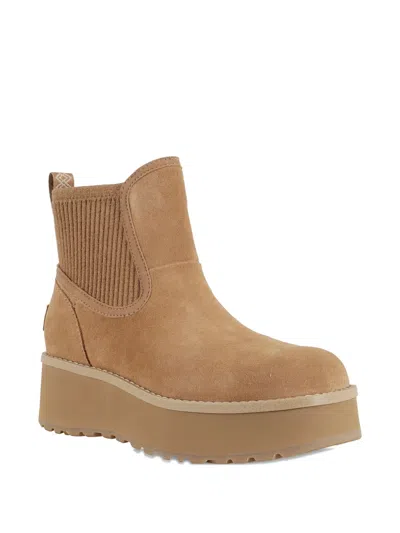 Ugg Cityfunc Chelsea Ankle Boots In Brown