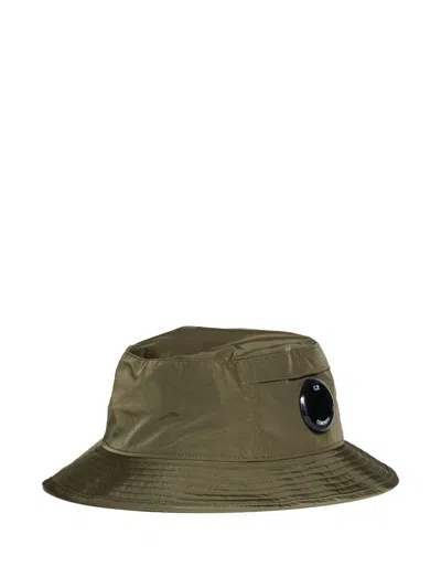 C.p. Company Chrome-r Bucket Hat In Green