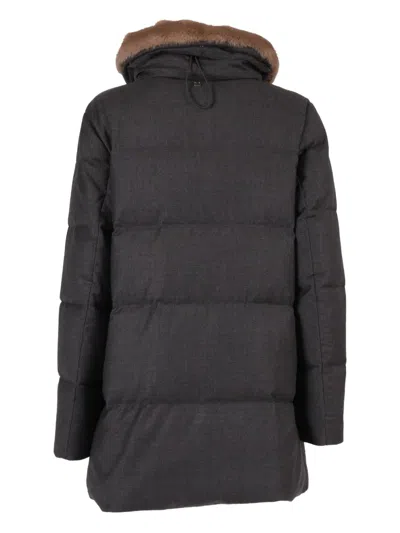 MARBLE 搭扣领夹克