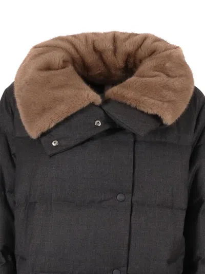 MARBLE 搭扣领夹克