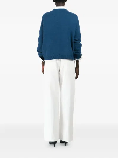 Arch4 Cashmere Jumper In Blue