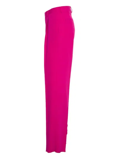Saulina Press-crease Trousers In Pink