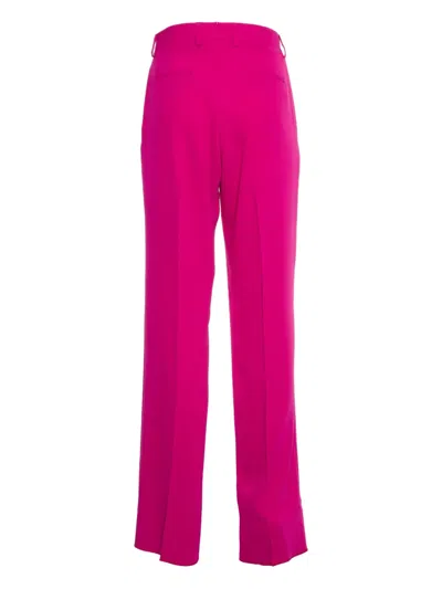 Saulina Press-crease Trousers In Pink