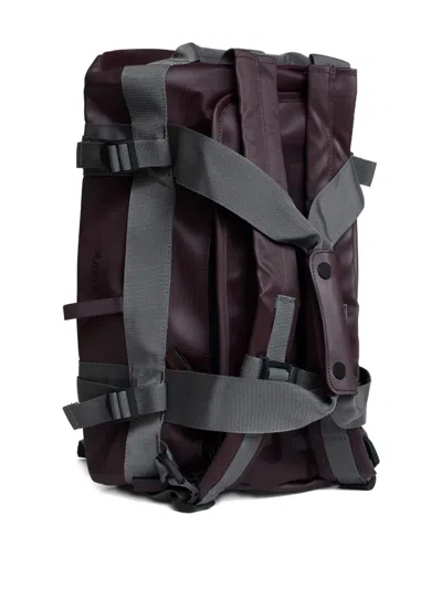Rains Zip Texel Duffel Bag In Purple