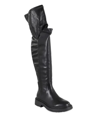 Ash Maxim Over-the-knee Boots In Black