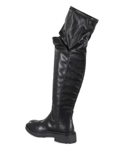 Ash Maxim Over-the-knee Boots In Black